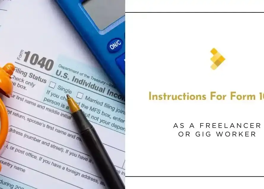 form 1040 instructions