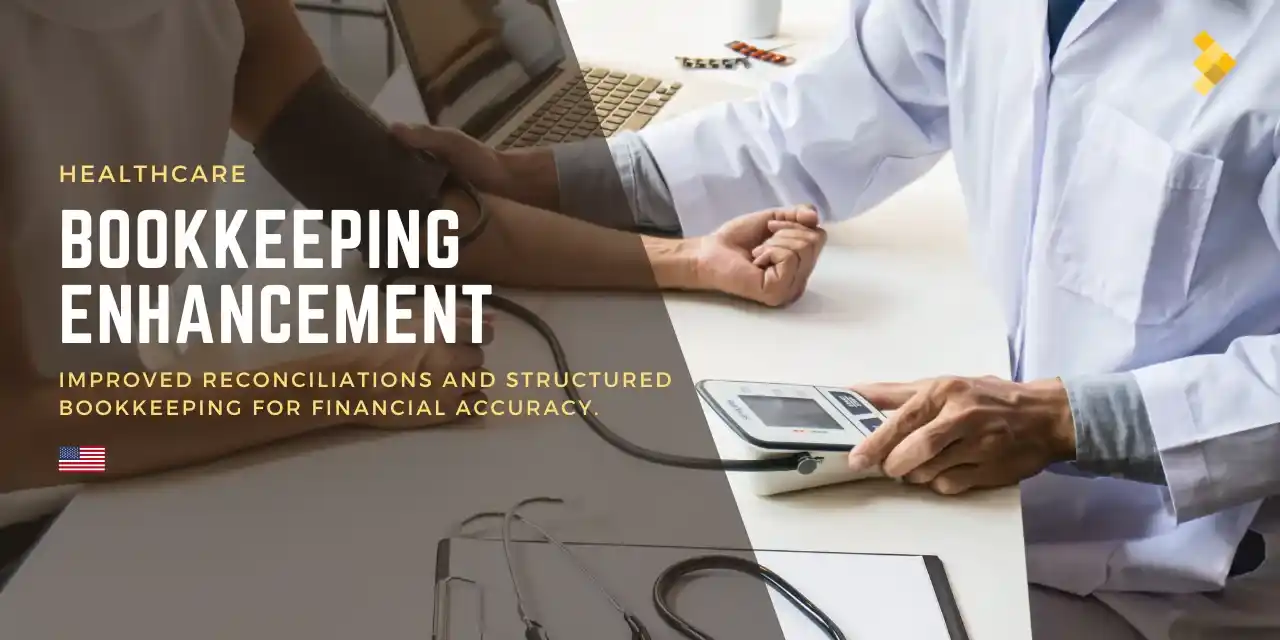Case study banner on a bookkeeping enhancement project