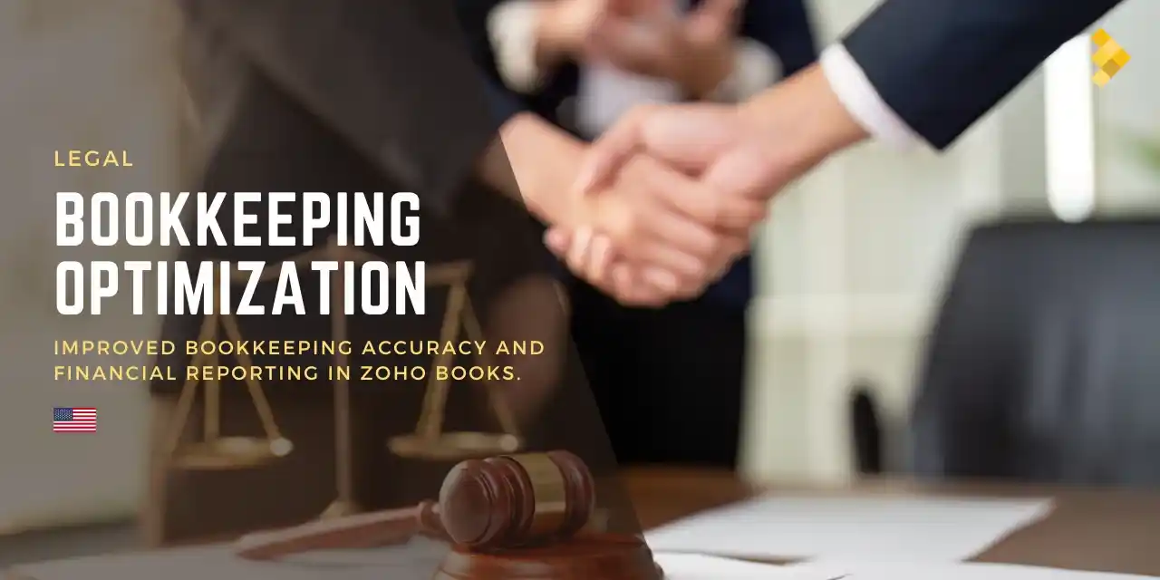Case study banner on a bookkeeping optimization project