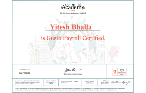 Partner certificates (17)