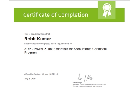 Partner certificates (18)