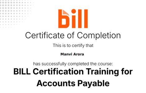 Partner certificates (5)