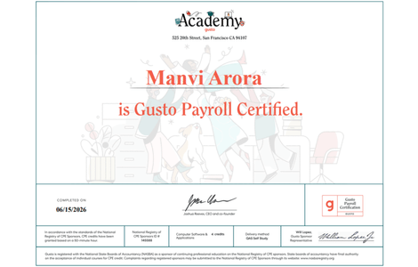 Partner certificates (7)