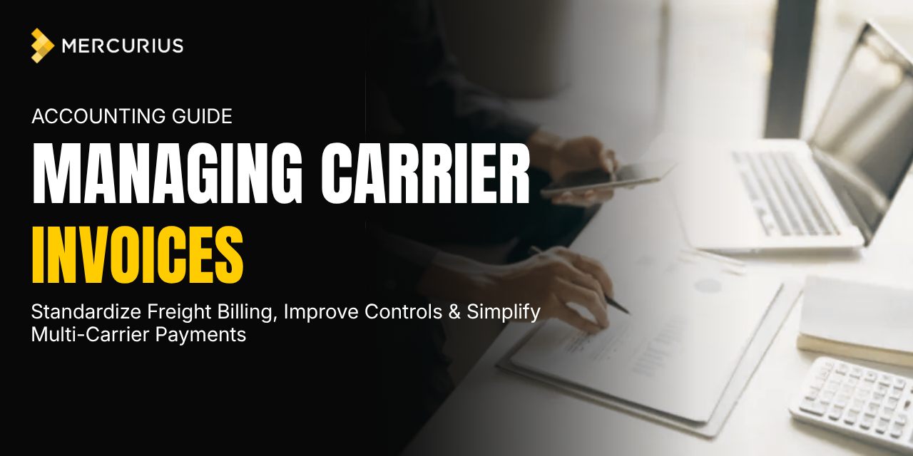 Managing Carrier Invoices