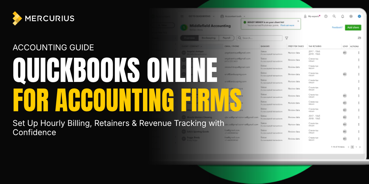 QuickBooks Online for an Accounting Firm